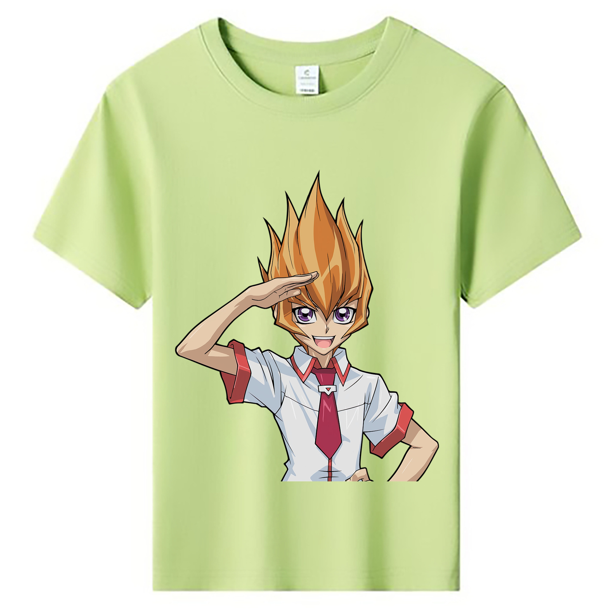 （画像用） 遊☆戯☆王 Yu-Gi-Oh! 綿100％キッズTシャツ（フロントプリント）